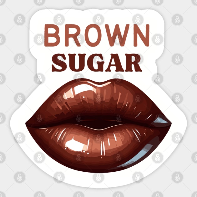 Brown Sugar Sticker by Graceful Designs